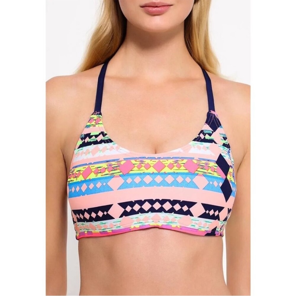 NWT TYR Women's Boca Chica Reef Knot Bikini Top